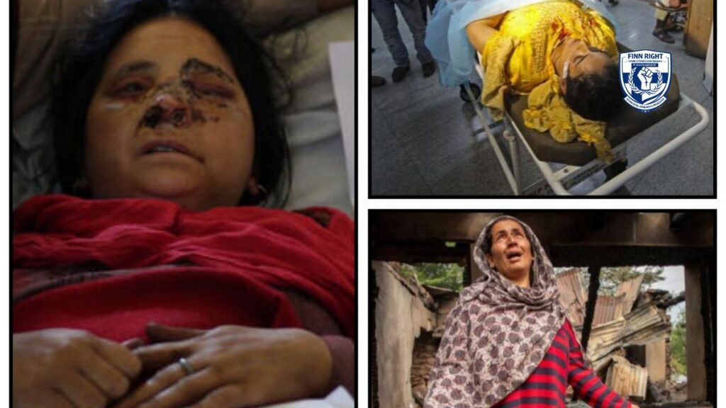 Asiya Andrabi, Kashmiri women activist, advocating for human rights amid Indian-administered Kashmir conflict.