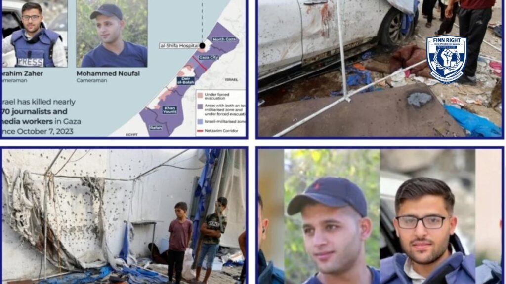 “Israeli military targeting journalists in Gaza, including Al Jazeera reporters, highlighting human rights violations”