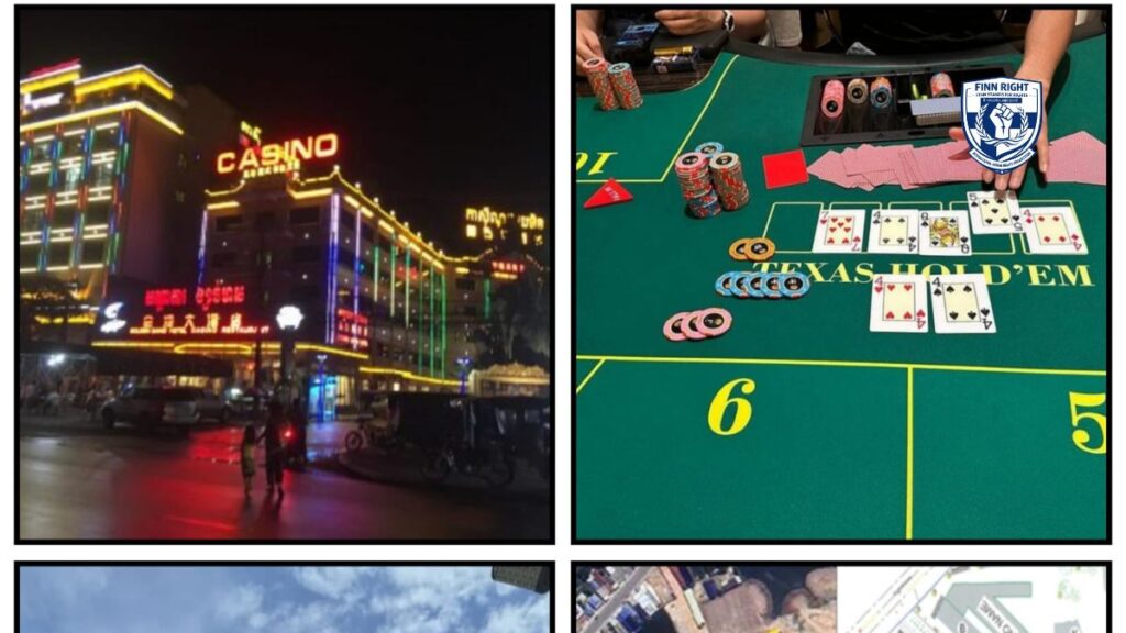 Victims inside Cambodian scam compounds linked to casinos facing forced labor, abuse, and human trafficking