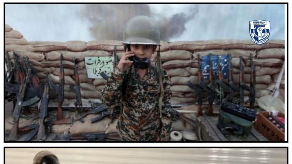 Iran child recruitment shows minors at checkpoints under IRGC forces amid human rights concerns