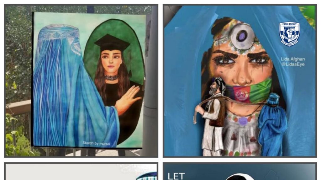 Afghan women facing restrictions on education and movement under Taliban rule