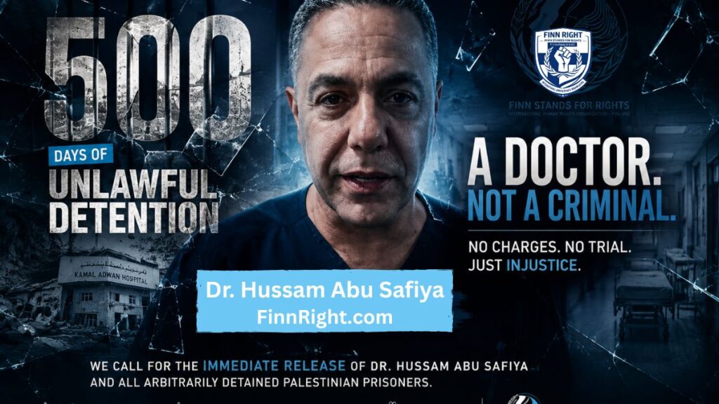 Dr. Hussam Abu Safiya 500 Days Behind Bars  A Doctor, A Hospital