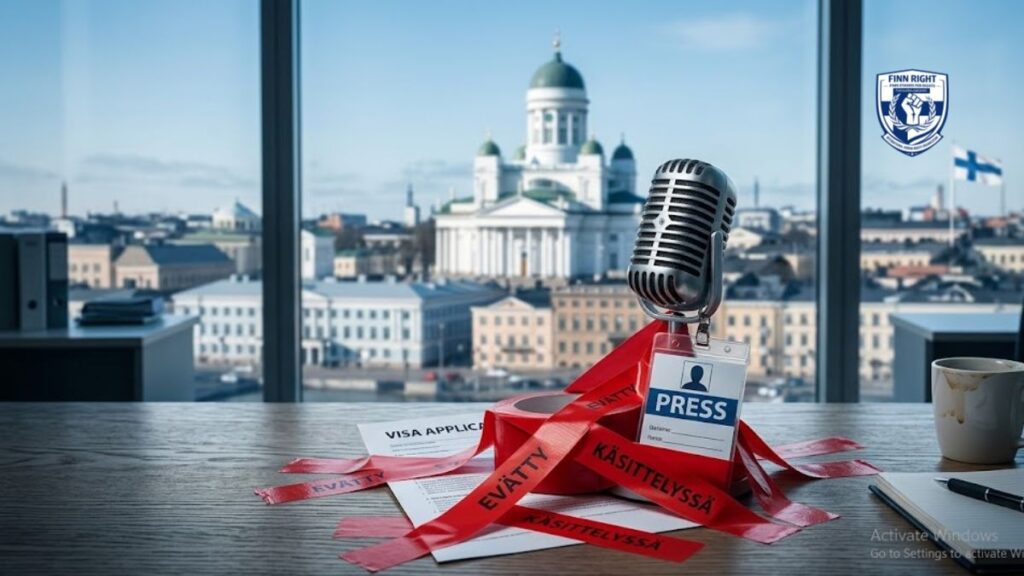 Finland Fails Exiled Journalists FinnRight Demands Emergency