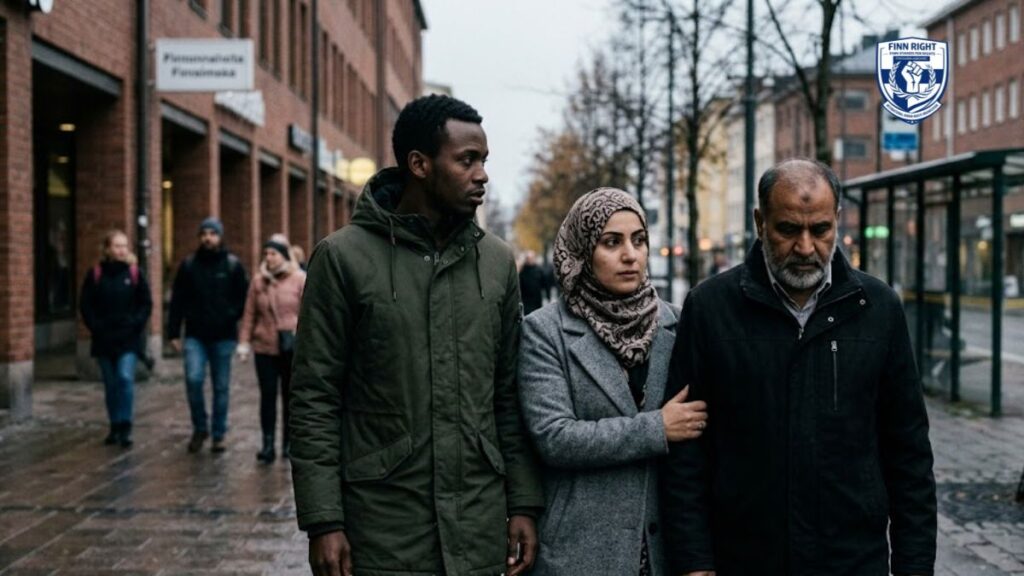 Oulu hate crime 2026 — FinnRight International field assessment confirms growing fear among immigrant and refugee communities in northern Finland demanding immediate government action.
